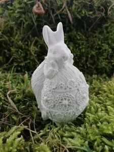 Zajíček s vajíčkem k domalování