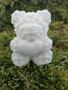 Medvídek se srdcem k domalování