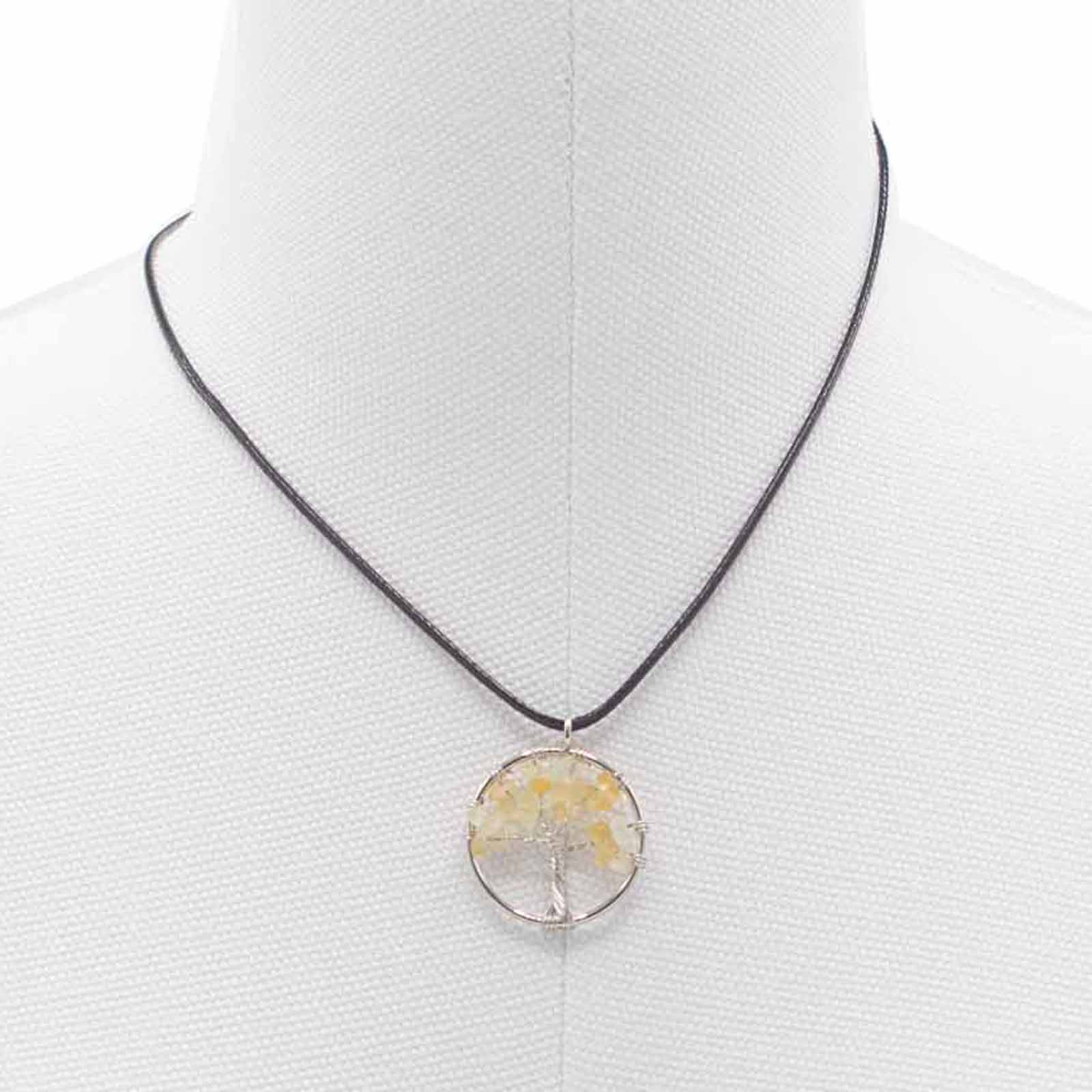 Přívěsek strom života - Karneol