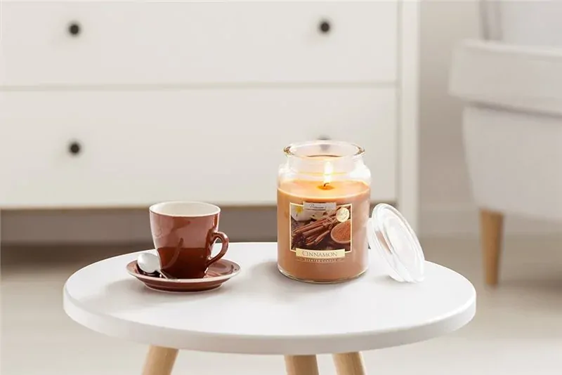 Vonná svíčka v dóze MAXI - Skořice